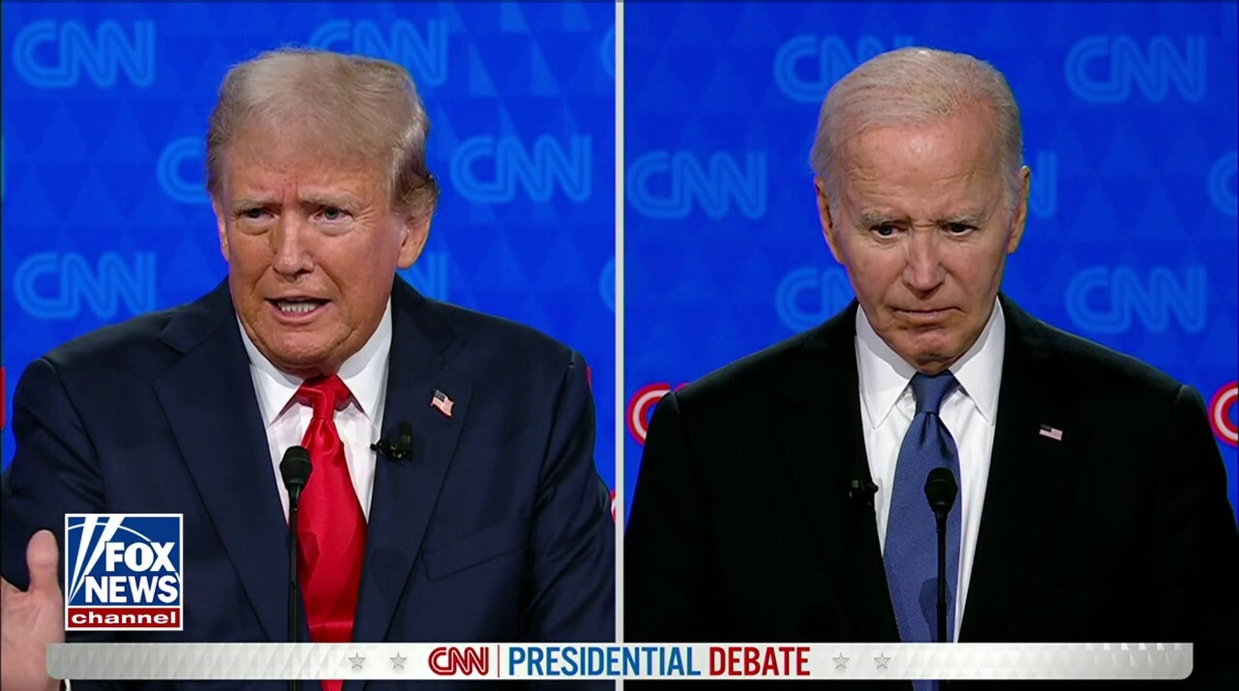 Heated Presidential Debate: Trump and Biden Clash on Key Issues