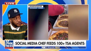 Social media chef Daron Brown feeds over 100 TSA agents amid government shutdown