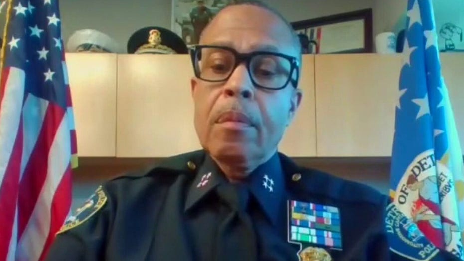 Detroit Police Officers Caught On Video Plowing Through Group Of Protesters Believed They Could Be Shot At Chief Fox News