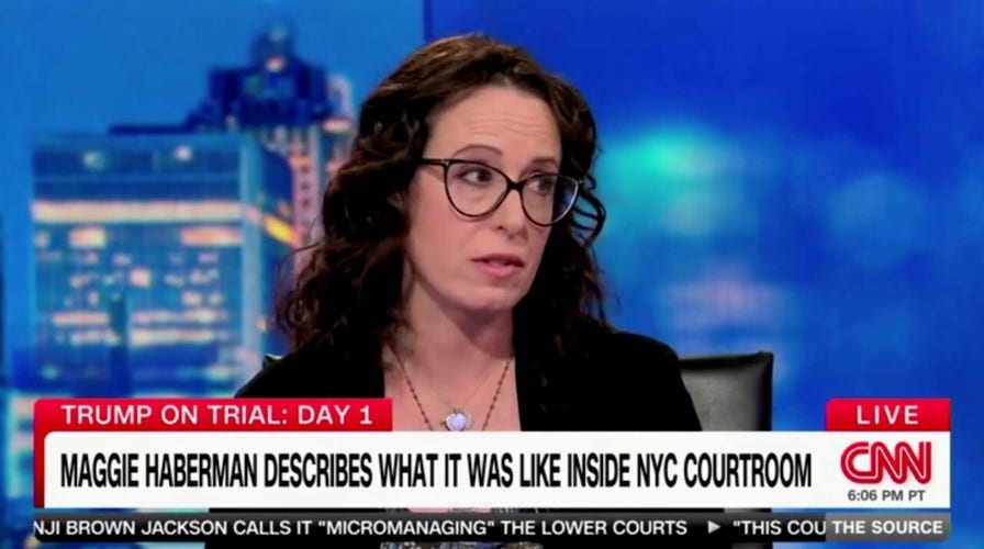 NYT's Maggie Haberman: Trump 'made a pretty specific stare at me' in courtroom