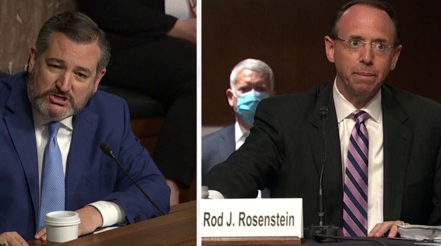 Cruz rips Rosenstein: 'Either you were complicit in wrongdoing, or you were grossly negligent'