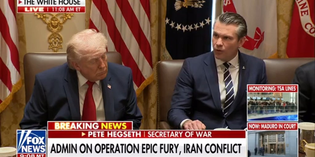 Hegseth praises Operation Epic Fury's success against Iranian military
