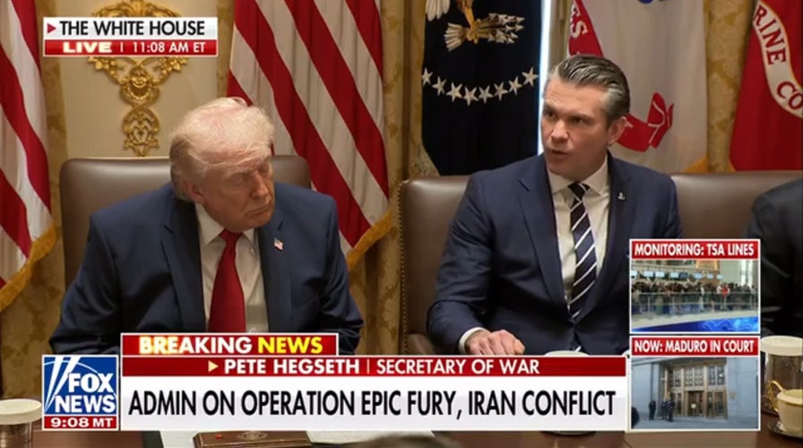 Hegseth praises Operation Epic Fury's success against Iranian military