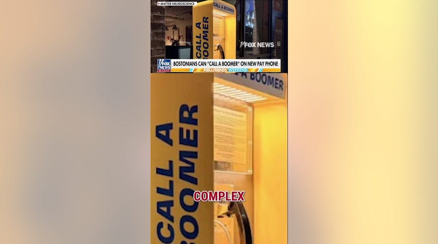 New Bostonian telephone  booth lets you 'CALL A BOOMER'