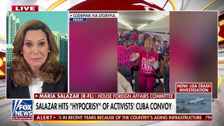 Rep. Maria Salazar slams CodePink ‘useful fools’ for Havana visit amid fatal blackouts