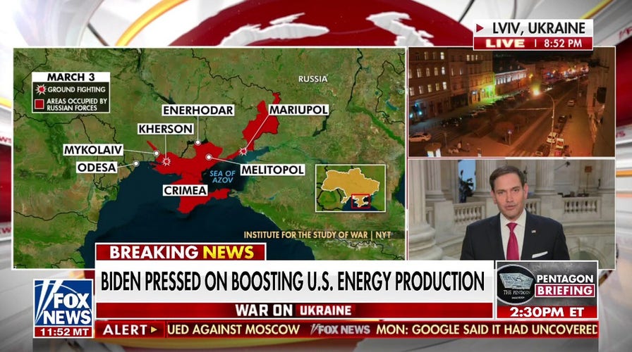 Rubio on Biden deferring blame for surging gas prices: ‘I’ve never seen such a level of disengenuity’