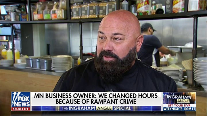 Restaurant owner speaks out on rising crime in Minnesota
