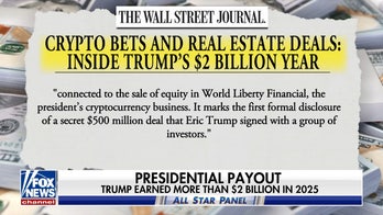 Report claims Trump earned more than $2B in 2025
