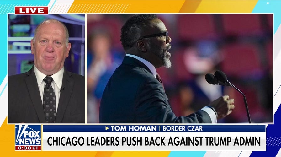 Tom Homan warns Chicago mayor about immigration crackdown, says to ‘get out of the way’
