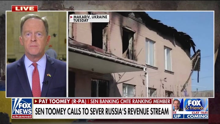 Sen. Toomey on the need to impose stricter economic sanctions on Russia