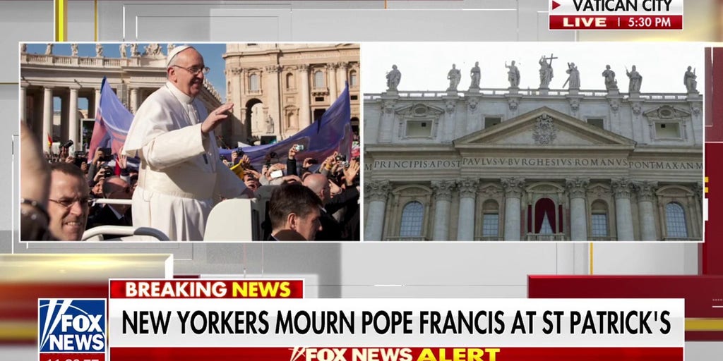 New Yorkers gather at Saint Patrick's Cathedral to honor the life of Pope Francis