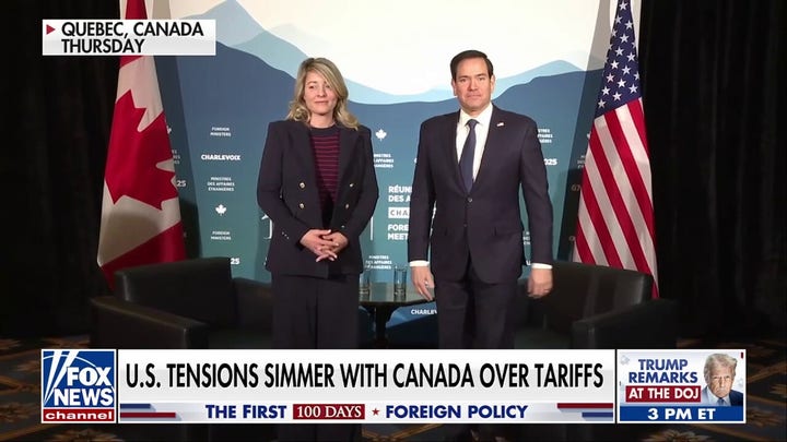 El ministro de Asuntos Exteriores de Canadá mantiene una conversación "franca" con Rubio en el G7