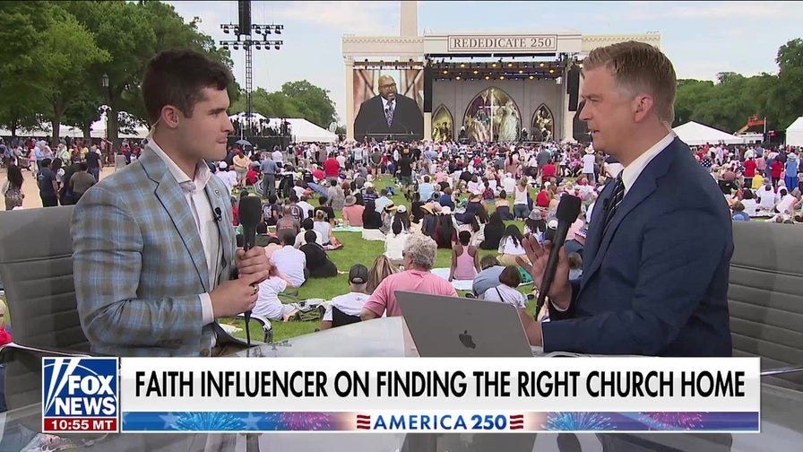 Gen Z faith influencer celebrates spiritual ‘awakening’ at ‘Rededicate 250’