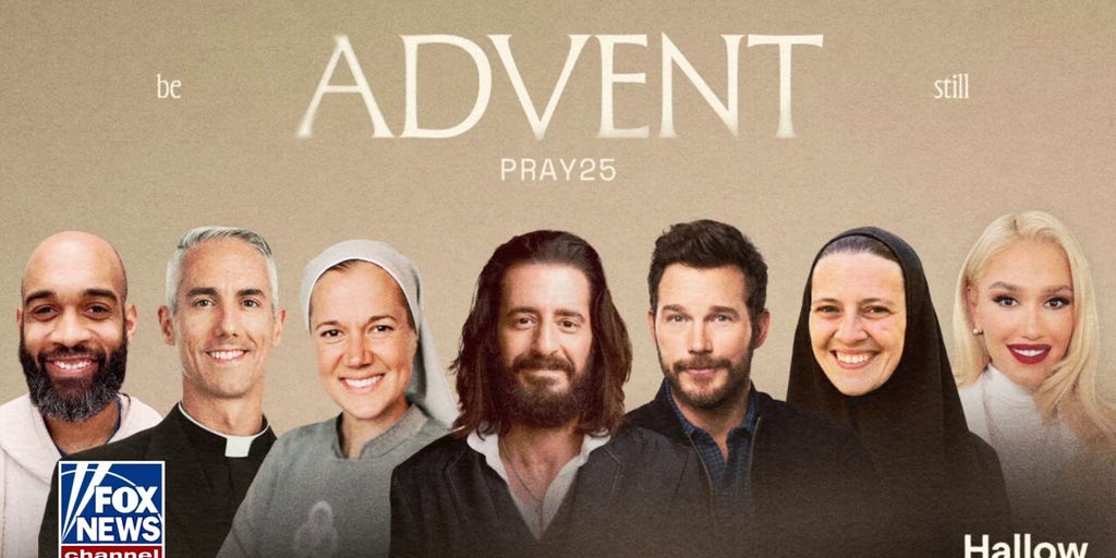 Celebrities join Hallow’s Pray 25 Advent challenge