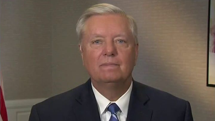 Sen. Graham on migrant surge and Biden's effort to tie infrastructure, spending bills