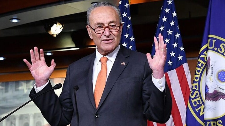 Sen. Schumer holds a press conference 