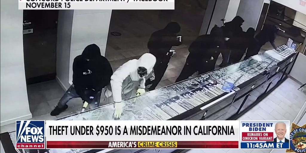 California Crime Policies Under Fire Amid Surge In Smash-and-grab ...