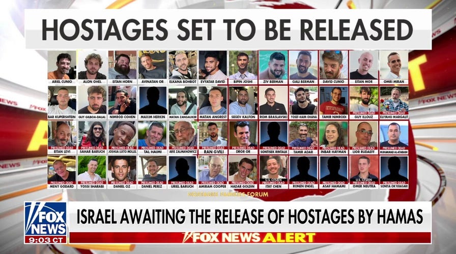 Hostages held by Hamas to be released after 738 days