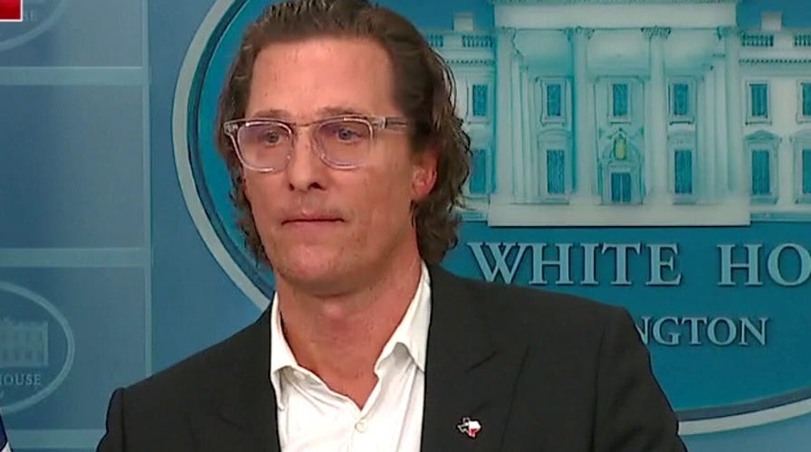 Matthew McConaughey makes emotional plea for gun reform at White House: 'A non-partisan issue'