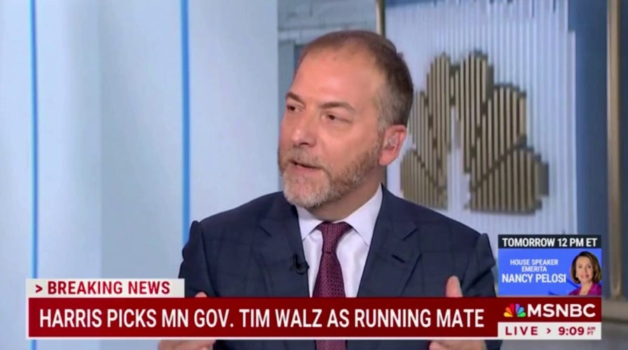 NBC's Todd says Walz pick is a ‘yellow flag’, shows that Harris may be easily controlled by far left