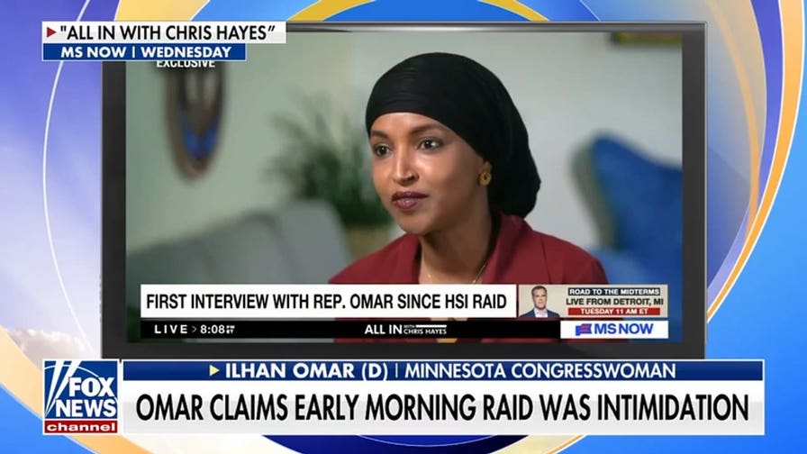 Ilhan Omar reacts to federal raid, addresses 'insane' brother marriage claim