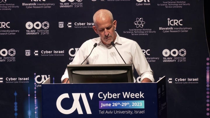 Israel's security chief discusses nation's embrace of AI tools