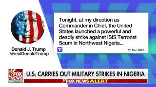 Trump announces US strike targeting ISIS in Nigeria