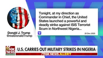 Trump announces US strike targeting ISIS in Nigeria