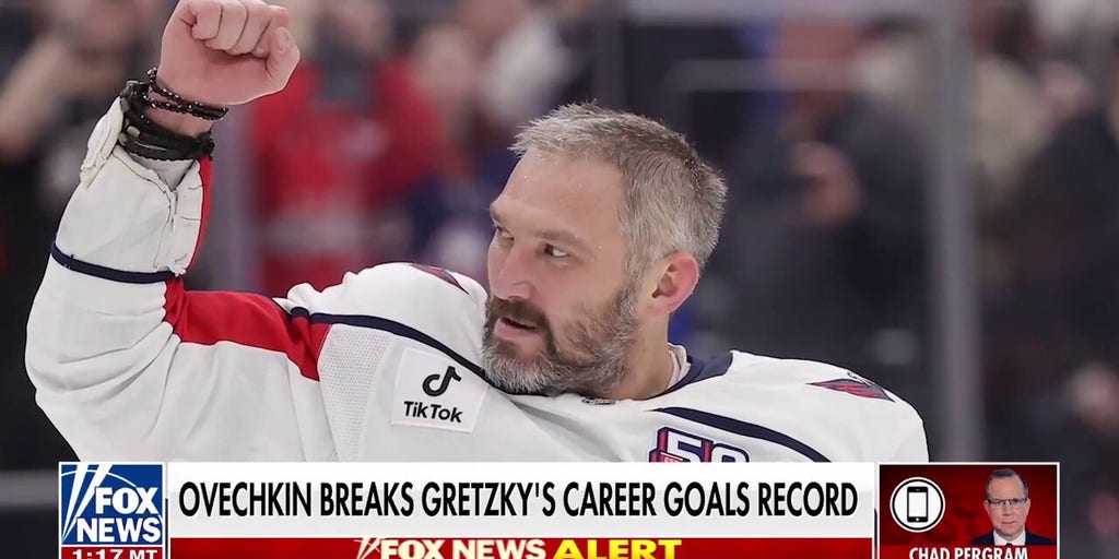 Alex Ovechkin passes Wayne Gretzky to become all-time leader in NHL career goals