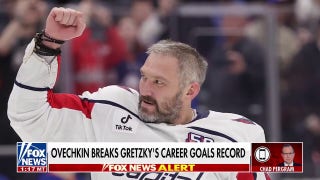 Alex Ovechkin passes Wayne Gretzky to become all-time leader in NHL career goals
