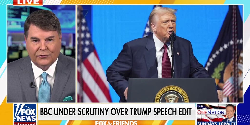 Gregg Jarrett accuses BBC of ‘shameful journalism’ over edit of Trump’s Jan 6 speech