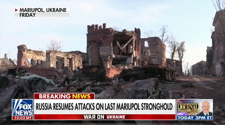 Russia resumes attacks on last Mariupol stronghold 
