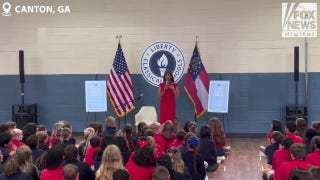 Second lady Usha Vance visits with schoolchildren in Canton, Georgia, emphasizes importance of reading