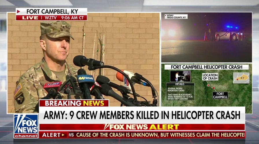 Army Ids 9 Soldiers Killed In Crash Involving Black Hawk Helicopters Fox News Army Ids 9 Soldiers Killed In Crash Involving Black Hawk Helicopters Fox News
