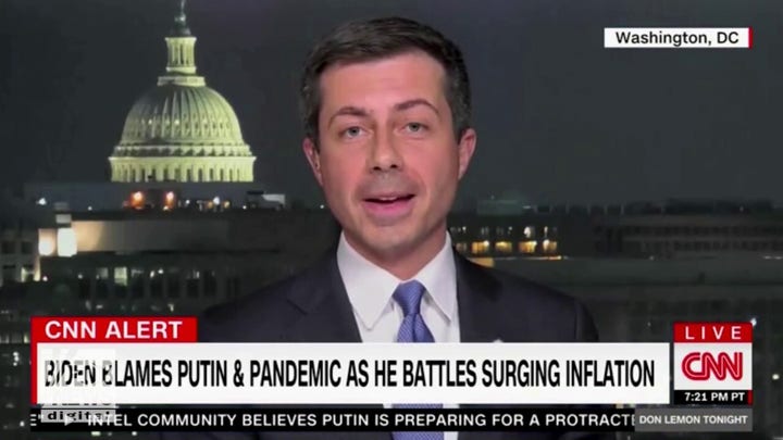 Buttigieg won't say if Biden's American Rescue Plan contributed to inflation