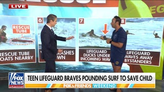 Lifeguard breaks down teen's heroic child rescue frame-by-frame