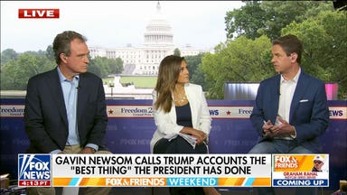 Gavin Newsom urges families to embrace Trump accounts