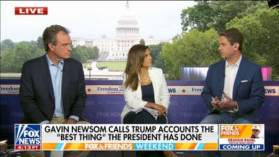Gavin Newsom urges families to embrace Trump accounts