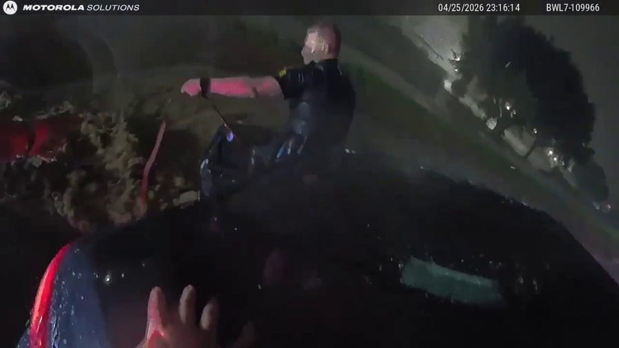 Video captures police pulling family from dangerous floodwaters