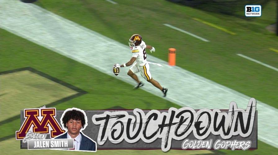 Drake Lindsey connects with Jalen Smith for 42-yd TD, pass cutting Minnesota's deficit vs Purdue