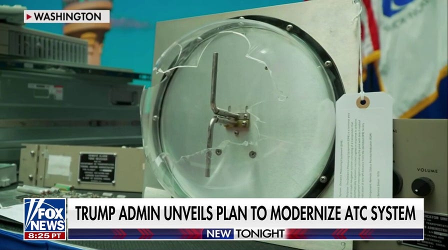 Transportation Secretary Sean Duffy unveils plan to modernize air traffic control