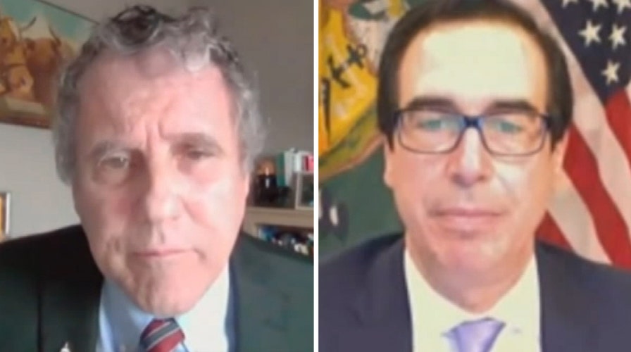 Sen. Brown presses Mnuchin: How many workers should give their lives to increase the GDP?