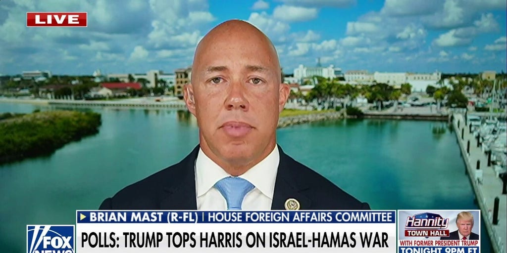 Rep. Brian Mast: Hamas doesn’t see Kamala Harris as a credible threat