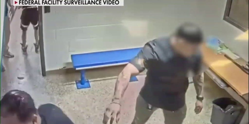 Surveillance footage shows authorities shielding ICE detainees from Dallas gunman
