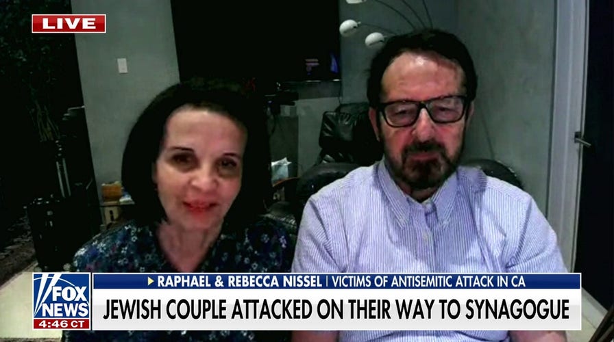 Jewish couple attacked on the way to synagogue speaks out: Not going to 'cave in to evil'