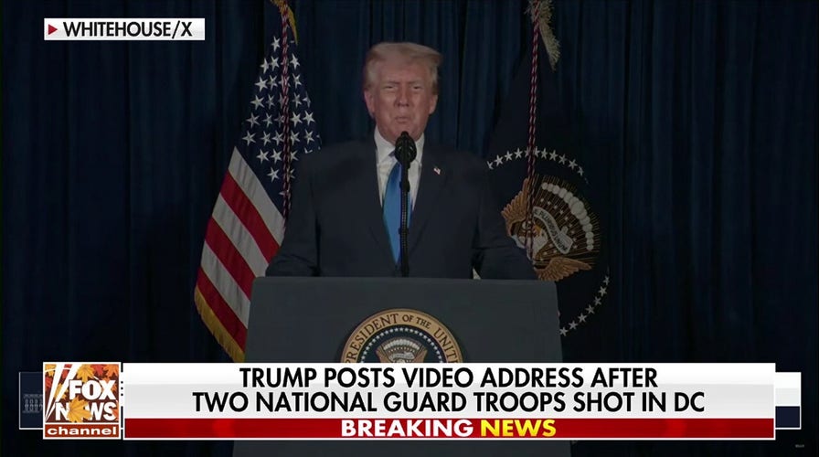 President Trump addresses the federation  pursuing  shooting of 2  National Guardsmen successful  DC