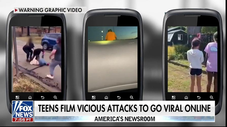 Teens film violent attacks to go viral in disturbing online trend
