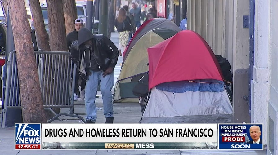 Locals fuming after drugs, homelessness return to San Fran