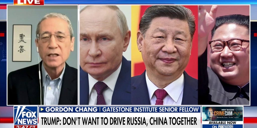 ‘Natural partners’ China and Russia share the ‘same enemy’ --- the US: Gordon Chang
