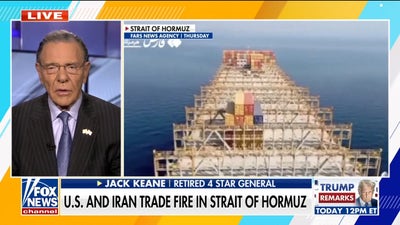 US, Iran trade fire in Strait of Hormuz: Gen. Keane on next steps